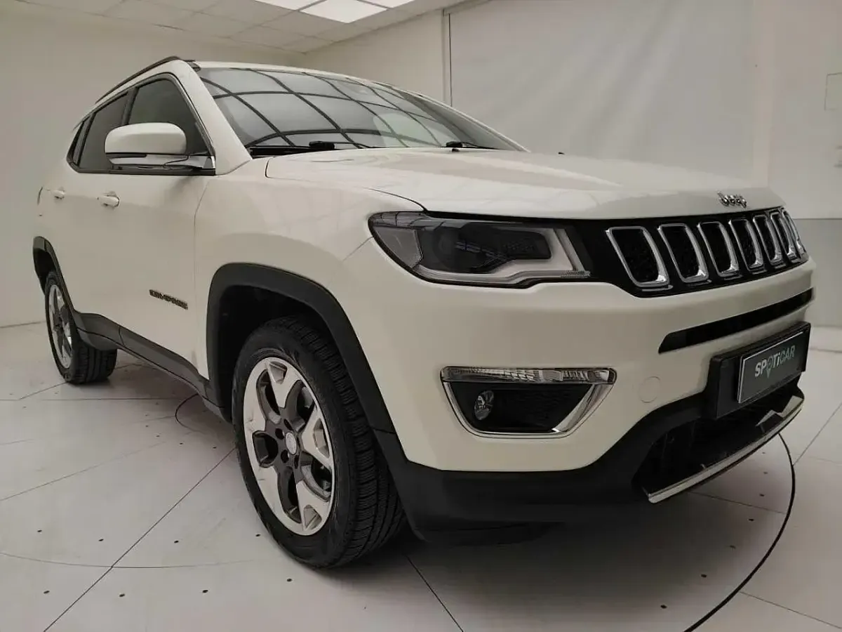 Usata Jeep Compass Limited 140 CV (102 kW) 2018 Bianco SUV