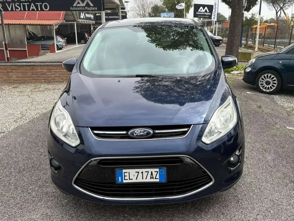 Usata Ford C-MAX Titanium 116 CV (85 kW) 2012 Blu/azzurro Monovolume
