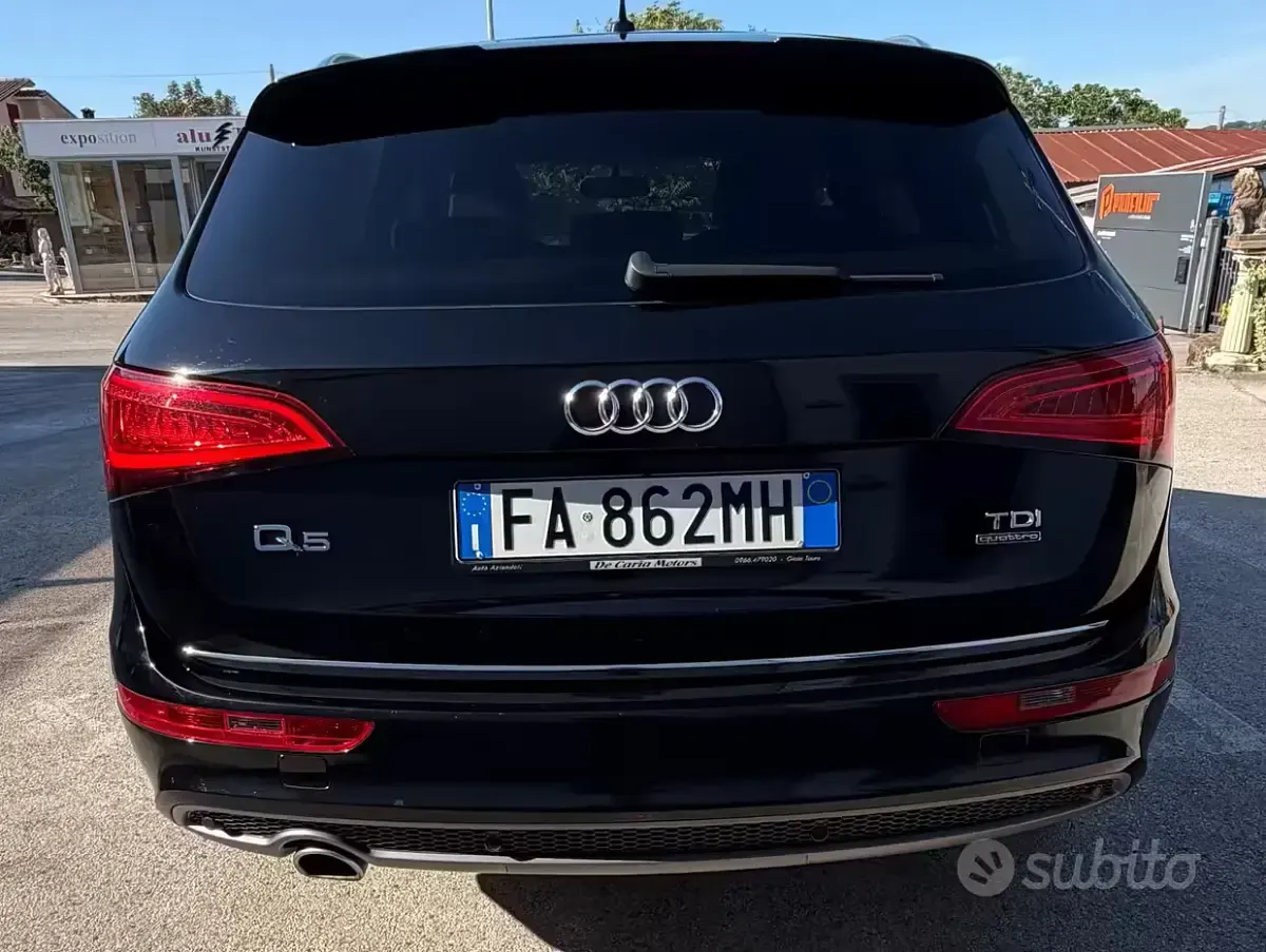 Usata Audi Q5 Advanced Plus 190 CV (139 kW) 2015 Nero SUV