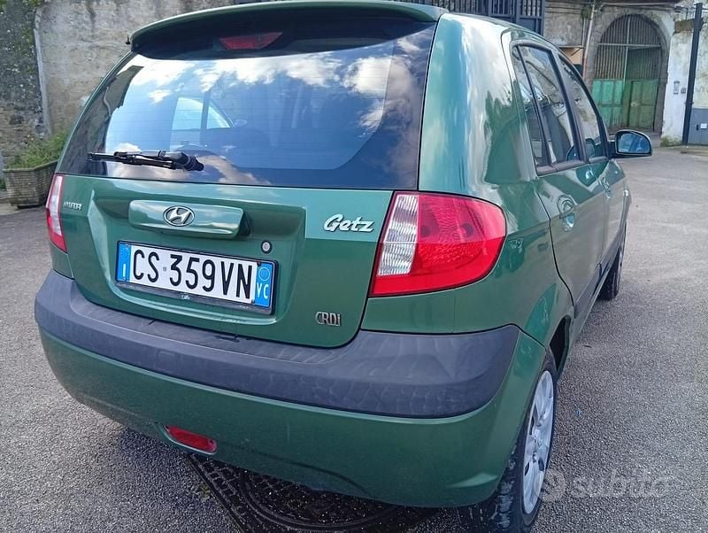 Usata Hyundai Getz 2007 Verde Utilitaria