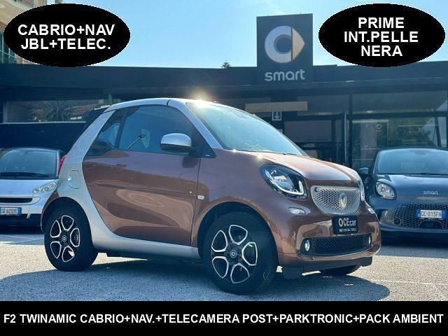 Marrone Usata 2017 Smart ForTwo Cabrio Prime Cabrio | 16.900 € (Cara) - Immagine 1/4