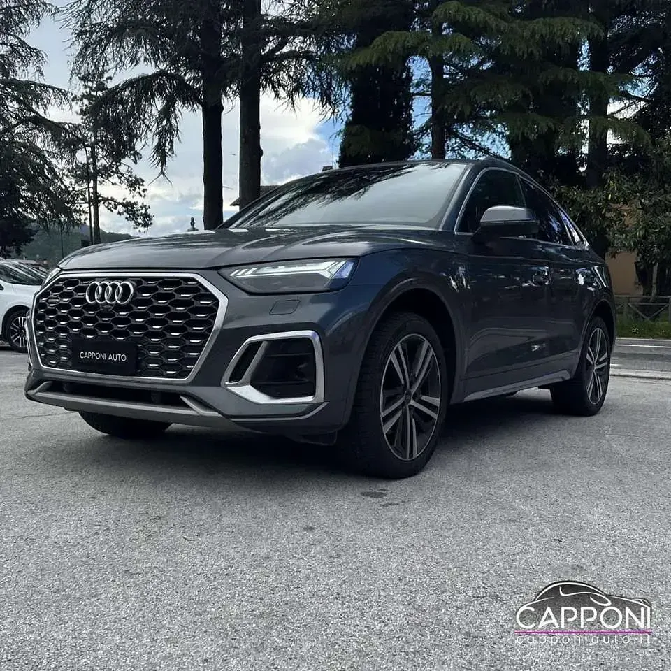 Usata Audi Q5 S-Line 204 CV (150 kW) 2022 Grigio scuro SUV