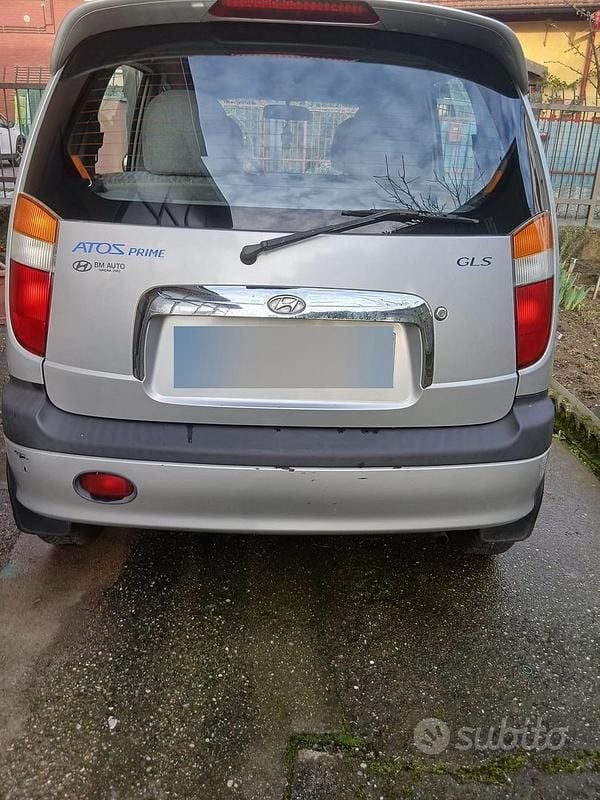 Usata Hyundai Atos Prime 59 CV (43 kW) 2001 Grigio Utilitaria