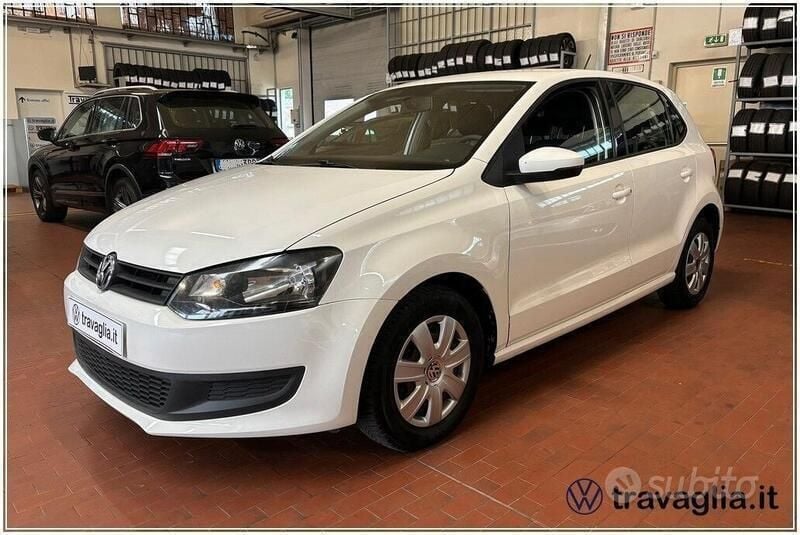 Usata VW Polo 60 CV (44 kW) 2014 Bianco Berlina