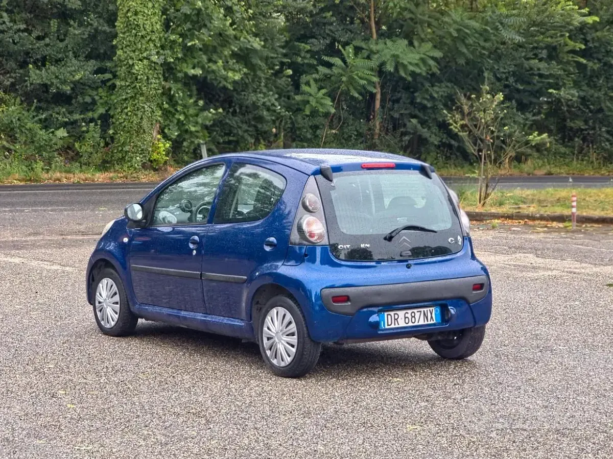 Usata Citroën C1 68 CV (50 kW) 2008 Blu Utilitaria