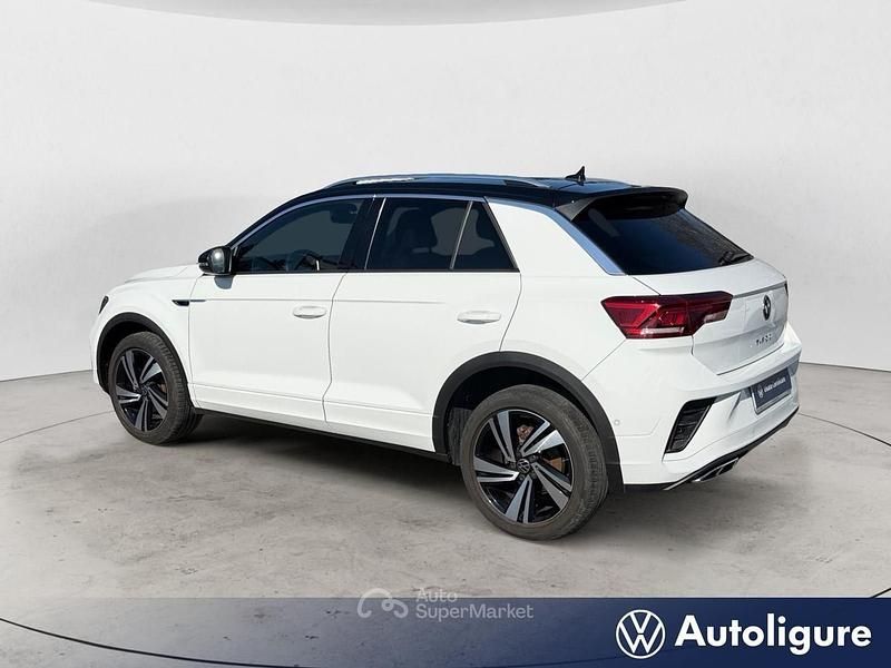 Usata VW T-Roc R-line 110 CV (80 kW) 2023 Bianco SUV