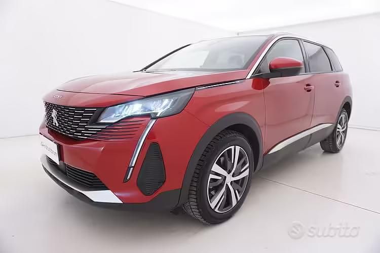 Usata Peugeot 5008 Allure 131 CV (96 kW) 2021 Rosso SUV