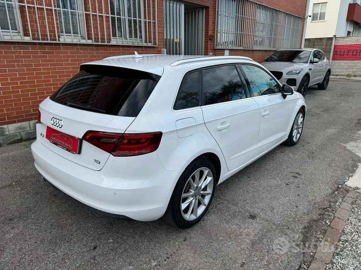 Usata Audi A3 Sport 110 CV (80 kW) 2016 Bianco Berlina