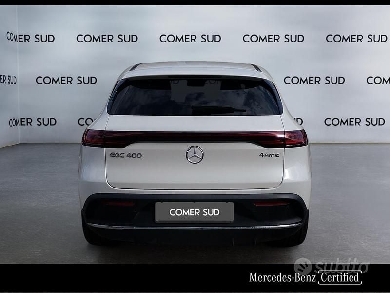 Usata Mercedes EQC400 Premium 300 kW (408 CV) 2020 Bianco SUV