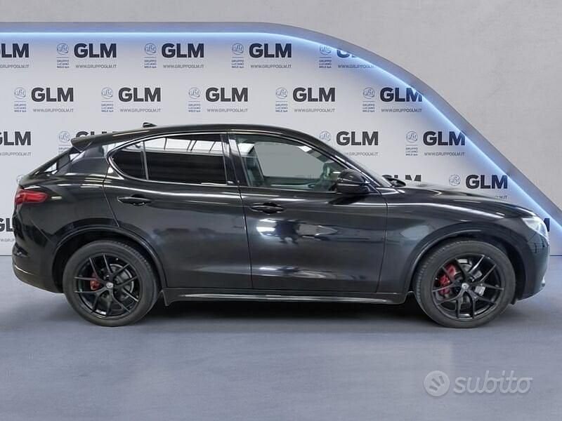 Usata Alfa Romeo Stelvio 190 CV (139 kW) 2021 Nero SUV