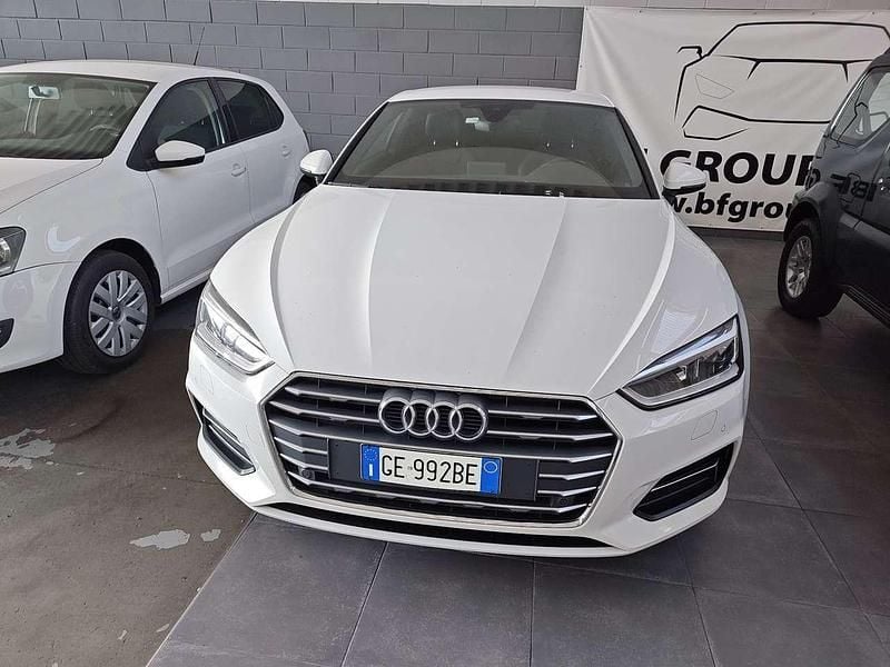 Usata Audi A5 190 CV (139 kW) 2017 Bianca Coupé
