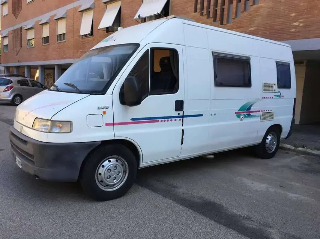 Usata Fiat Ducato 126 CV (92 kW) 2002 Bianco Furgone