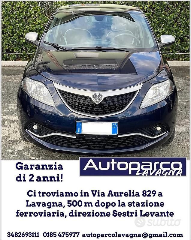 Blu Usata 2016 Lancia Ypsilon Due volumi | 6900 € (Buon prezzo) - Immagine 1/4