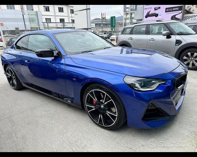 Usata BMW M240 M Sport 374 CV (275 kW) 2023 Blu Coupé