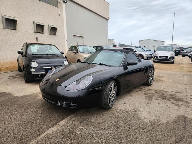 Nuova Porsche Boxster 280 CV (205 kW) 2026 Nero Cabrio