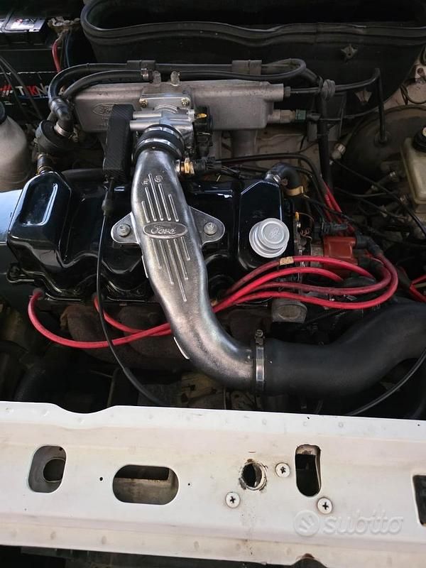 Usata Ford Escort 1987 Bianco Coupé