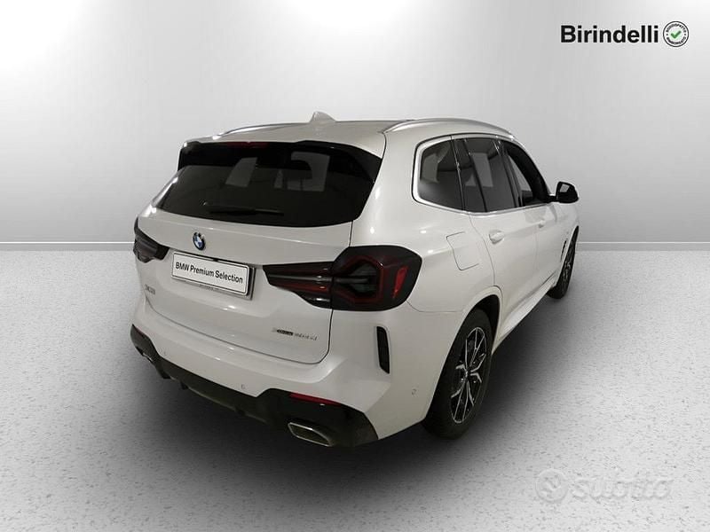 Usata BMW X3 M Sport 190 CV (139 kW) 2023 Bianco SUV