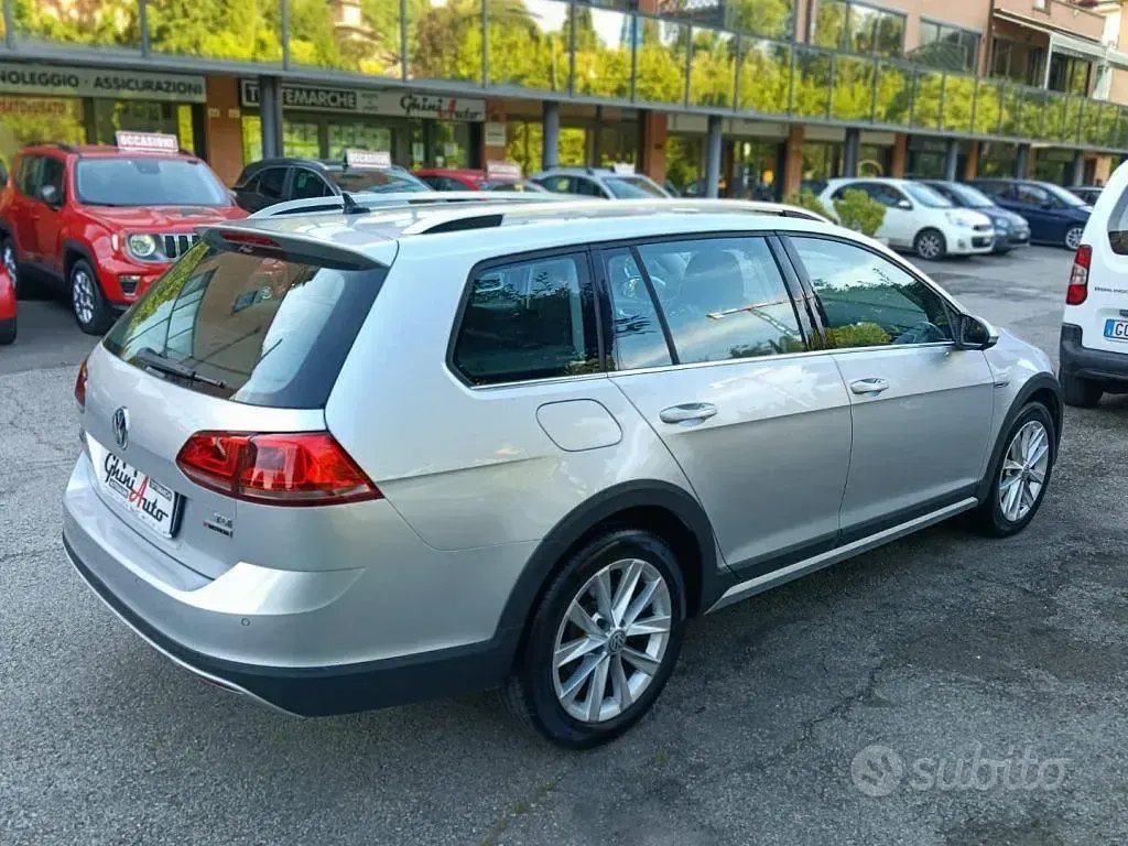 Usata VW Golf Alltrack 110 CV (80 kW) 2015 Grigio Station wagon