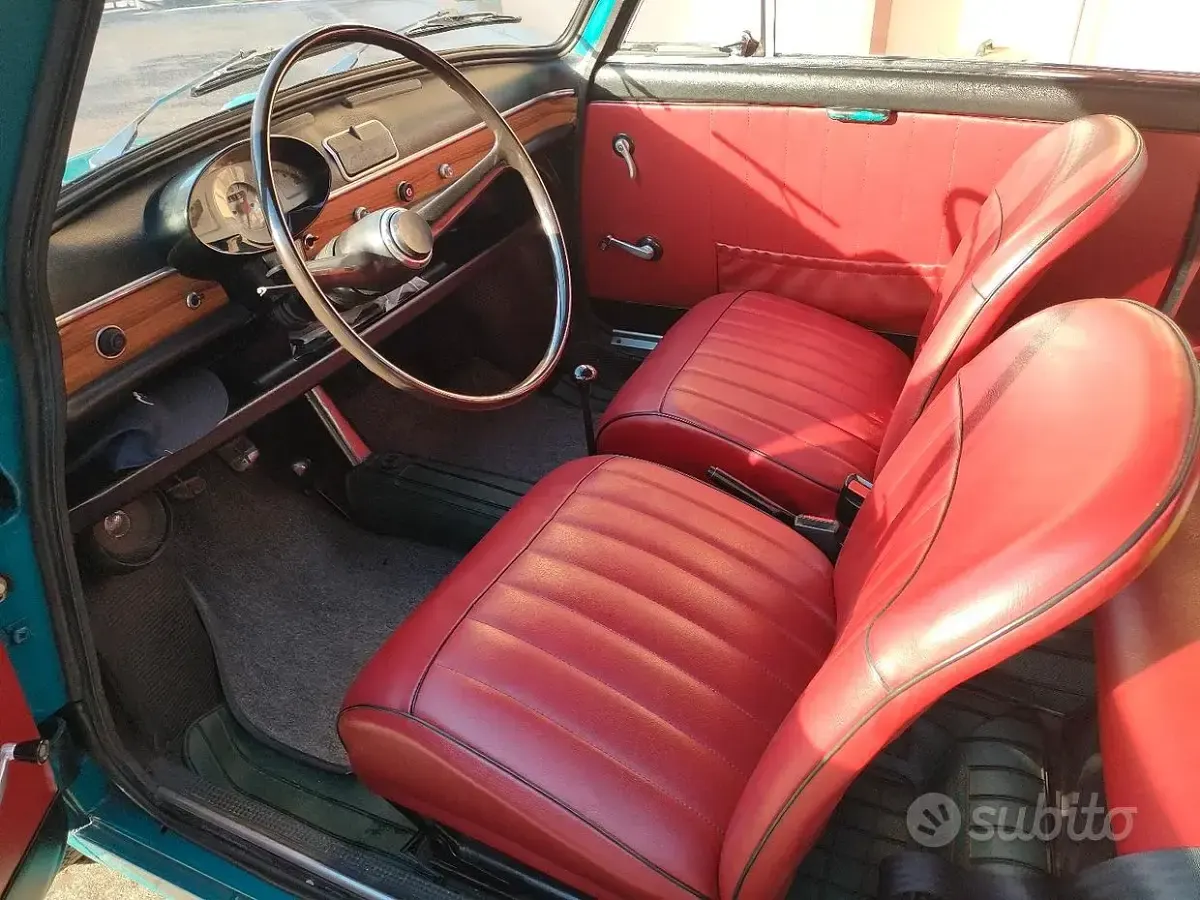 Usata Autobianchi Bianchina 1960 Blu Utilitaria