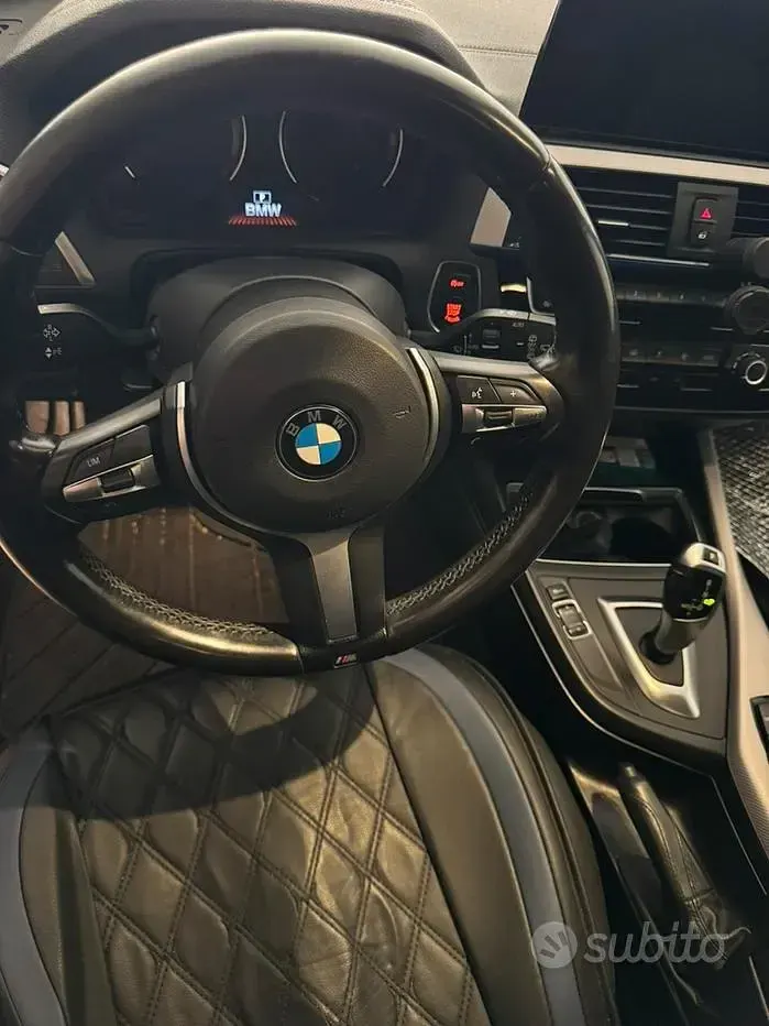 Usata BMW 120 M Sport 184 CV (135 kW) 2017 Bianco Coupé