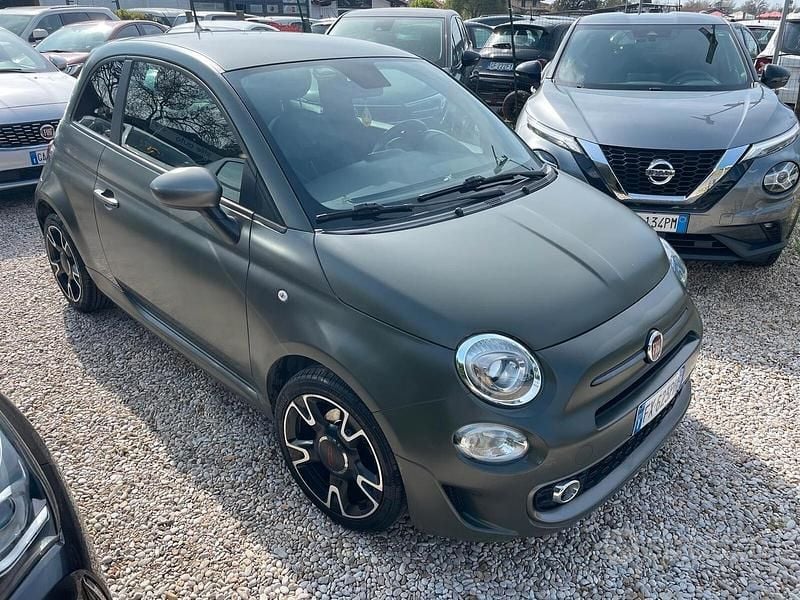 Usata Fiat 500 Rock 69 CV (50 kW) 2019 Verde Cabrio