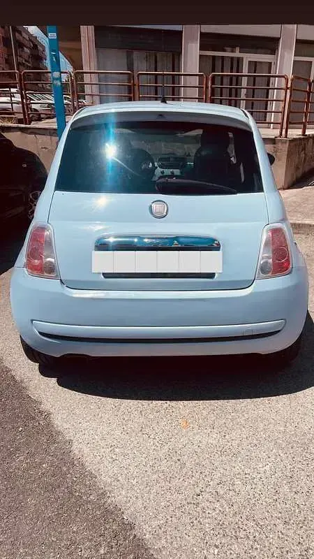 Usata Fiat 500 Lounge 86 CV (63 kW) 2010 Bluazzurro Utilitaria