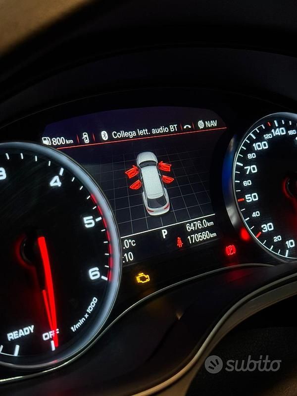 Usata Audi A6 S-Line 272 CV (200 kW) 2015 Nero Station wagon