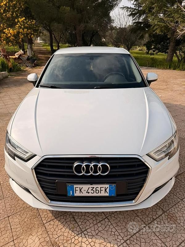 Usata Audi A3 116 CV (85 kW) 2017 Bianco Berlina