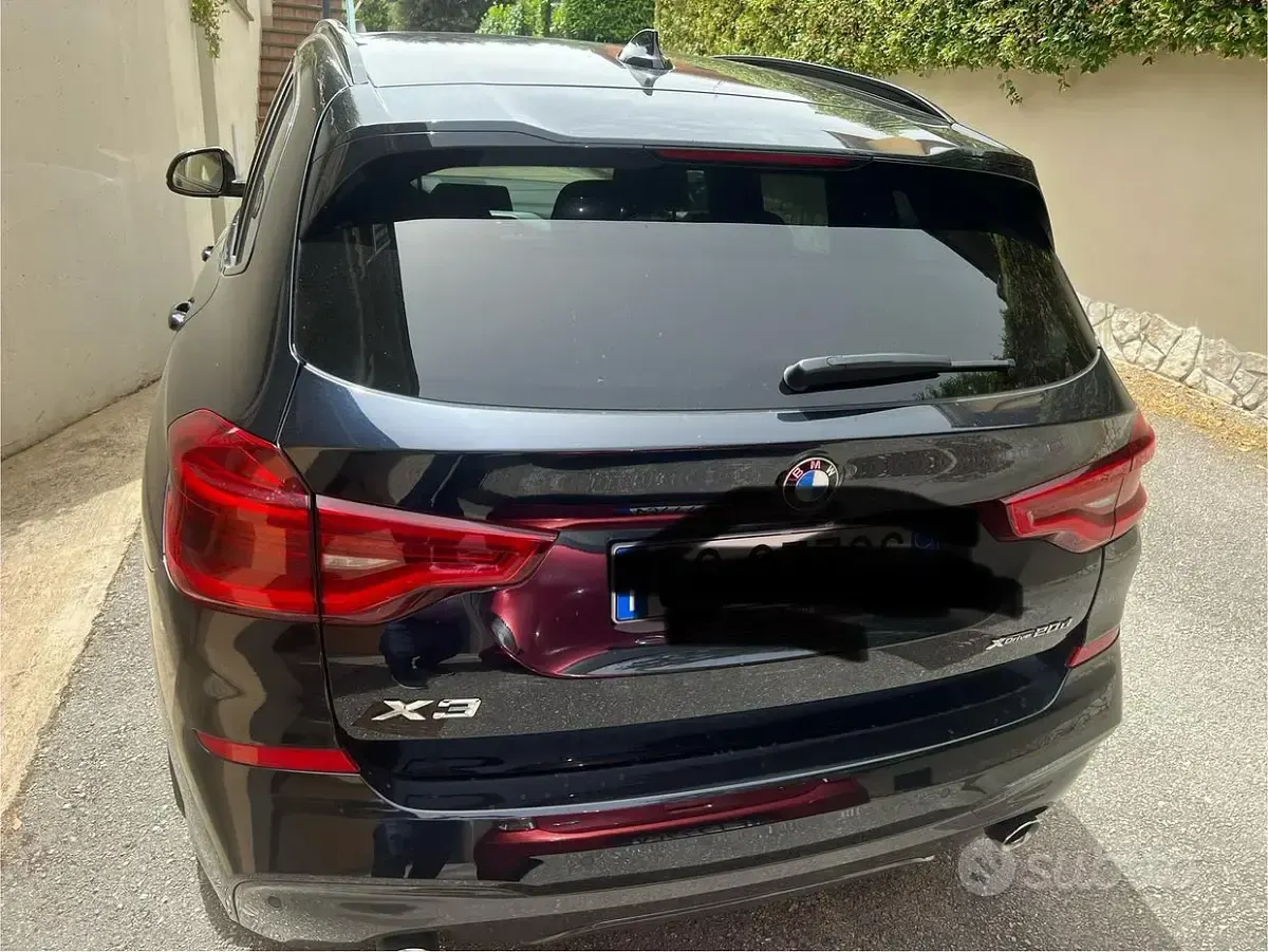Usata BMW X3 M Sport 190 CV (139 kW) 2020 Bluazzurro SUV