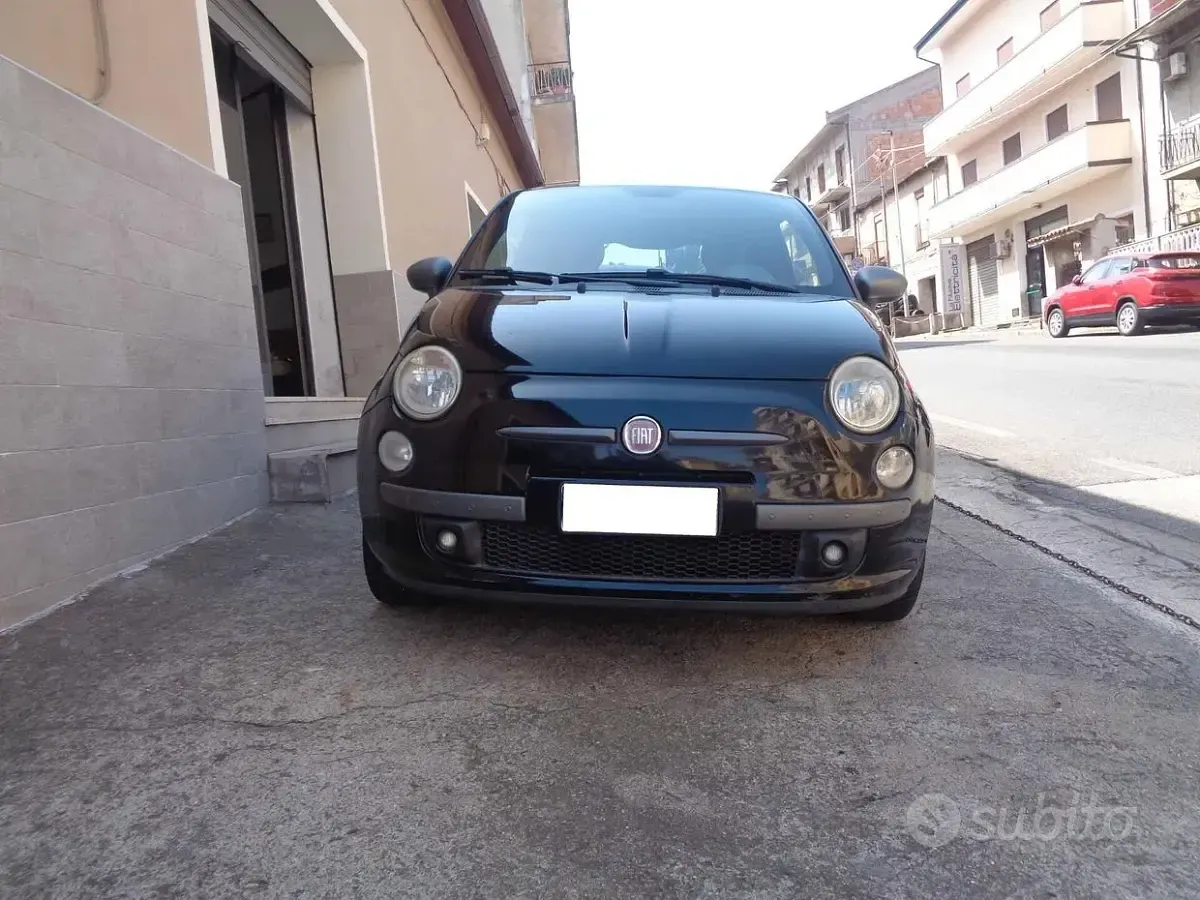 Usata Fiat 500 Sport 69 CV (50 kW) 2008 Nero Berlina
