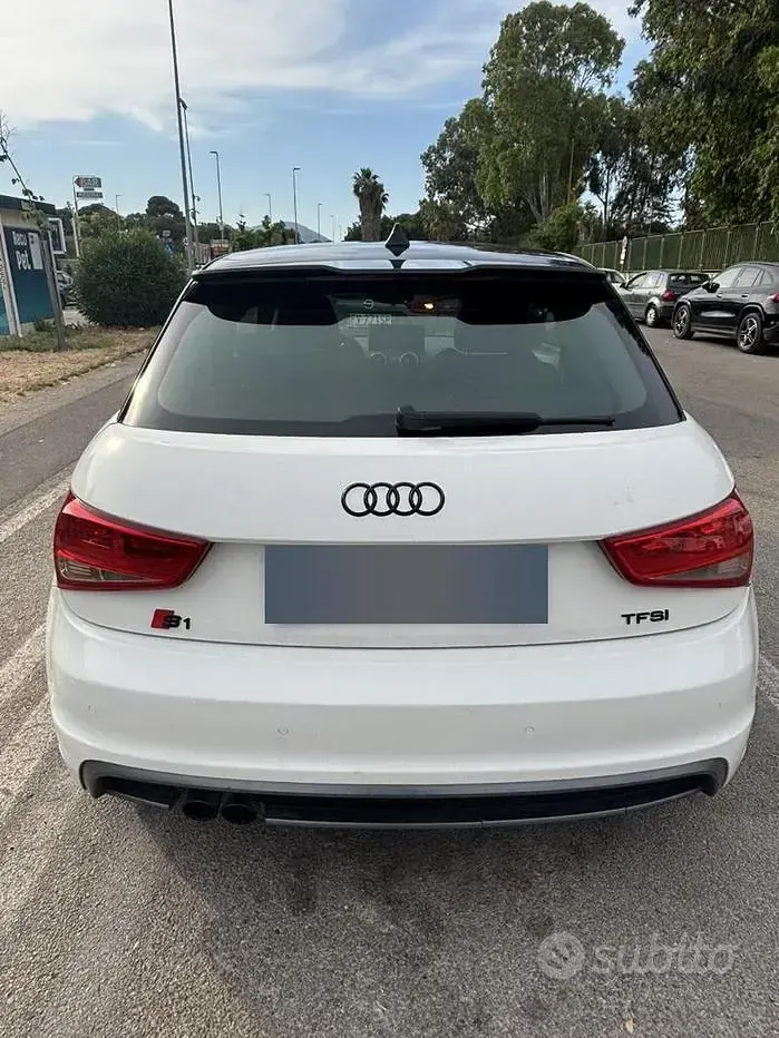Usata Audi A1 122 CV (89 kW) 2012 Bianco Utilitaria