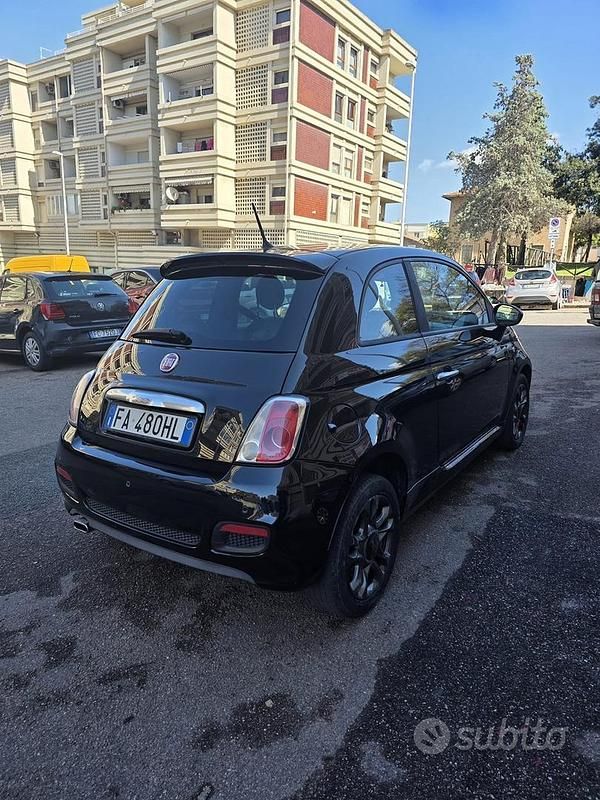 Usata Fiat 500S S 95 CV (69 kW) 2015 Nero Berlina