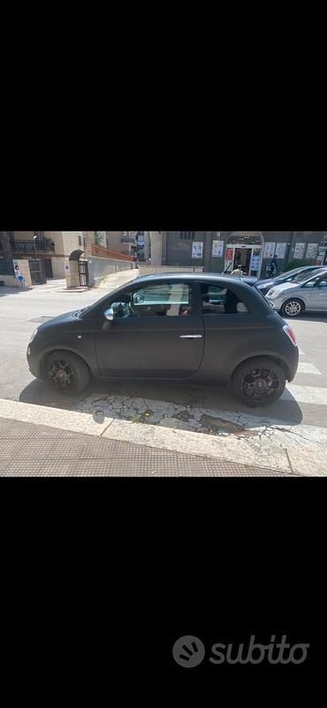 Usata Fiat 500 96 CV (70 kW) 2010 Nero Utilitaria