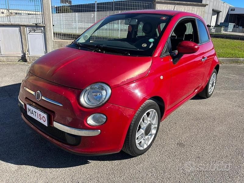 Usata Fiat 500 95 CV (69 kW) 2010 Rosso Berlina