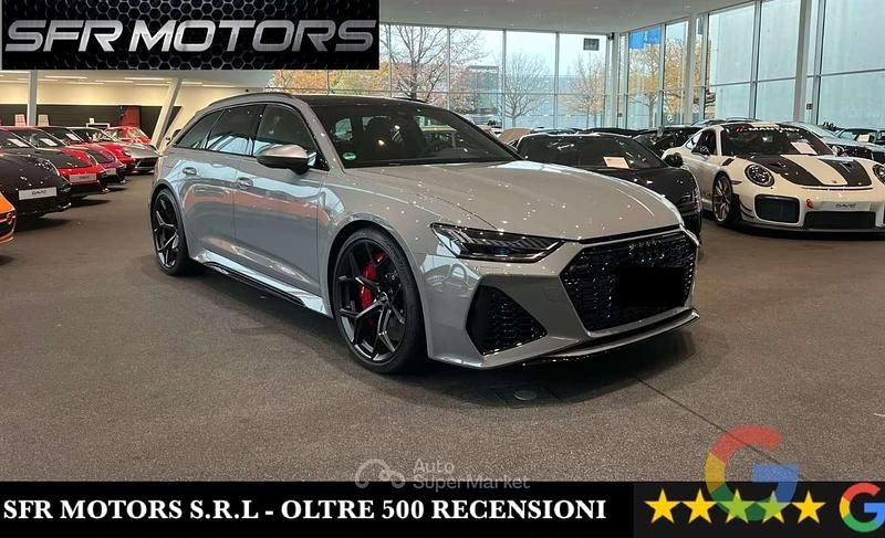 Usata Audi RS6 630 CV (463 kW) 2025 Grigio Station wagon
