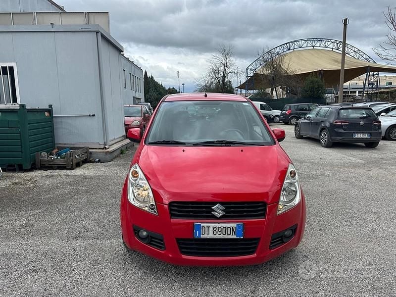 Usata Suzuki Splash GLS 65 CV (47 kW) 2008 Rosso Utilitaria