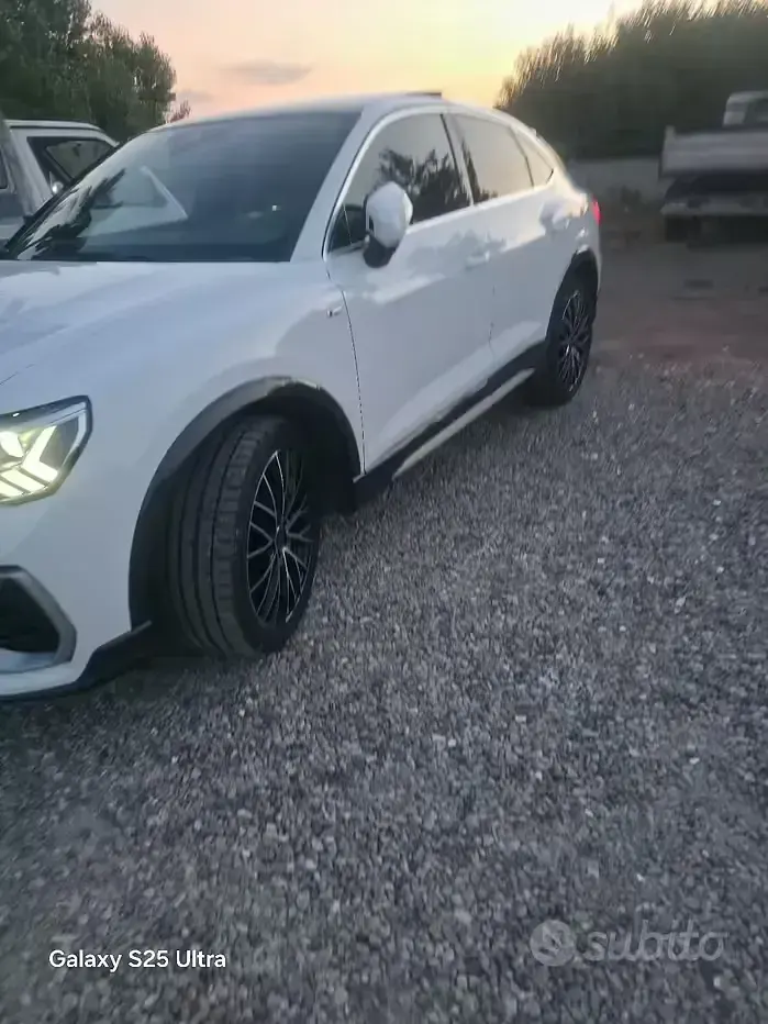 Usata Audi Q3 Sportback S-Line 150 CV (110 kW) 2020 Bianco SUV