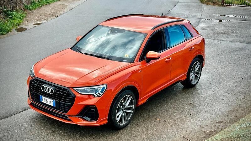 Arancione Usata 2019 Audi Q3 S-Line SUV | 26.500 € (Ottimo prezzo) - Immagine 1/4