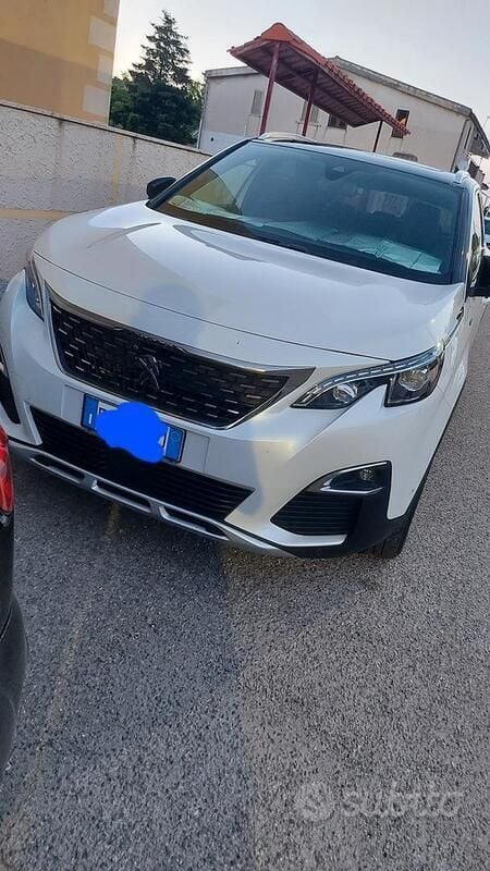 Bianco Usata 2018 Peugeot 3008 GT-line SUV | 15.000 € - Immagine 1/4