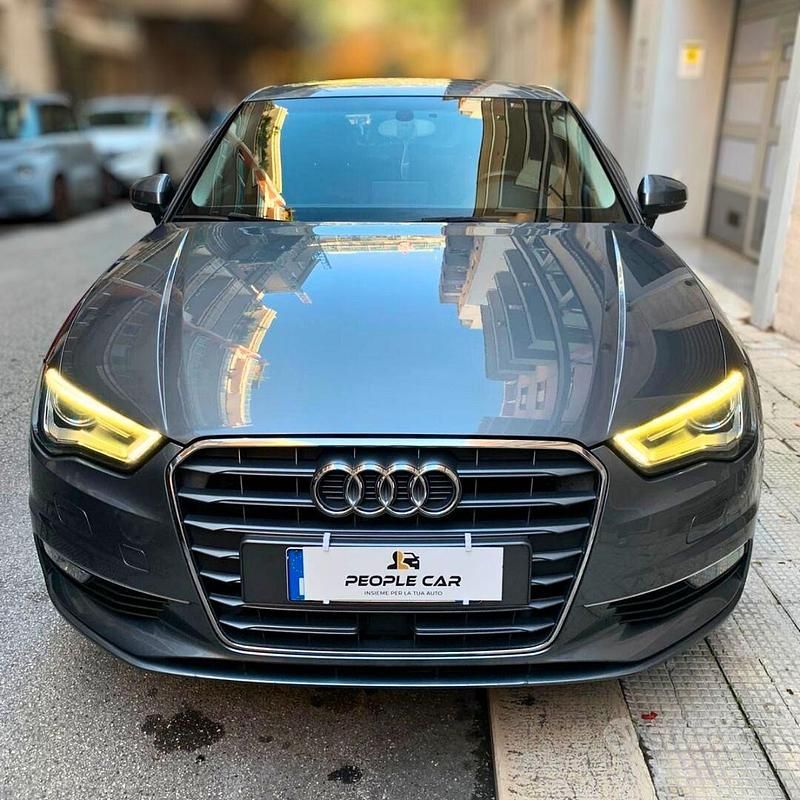 Usata Audi A3 Ambition 110 CV (80 kW) 2014 Grigio Berlina