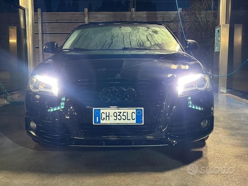 Usata Audi A3 S-Line 105 CV (77 kW) 2010 Nero Utilitaria