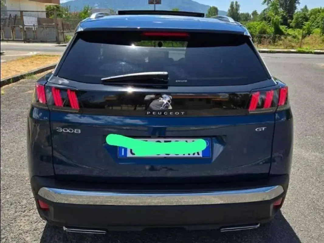 Usata Peugeot 3008 GT 131 CV (96 kW) 2021 Blu/azzurro SUV