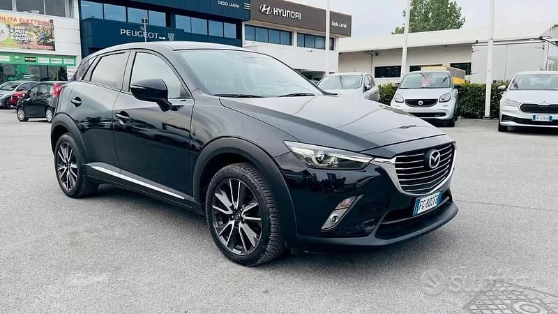 Usata Mazda CX-3 Exceed 105 CV (77 kW) 2016 Nero SUV