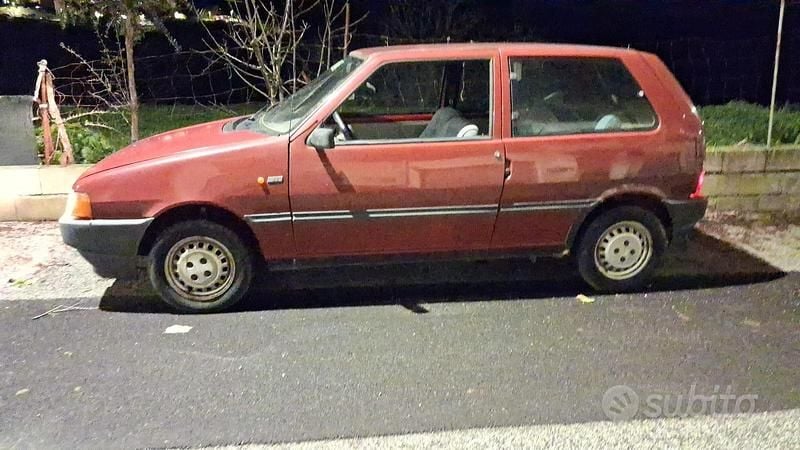 Usata Fiat Uno 1991 Rosso Utilitaria