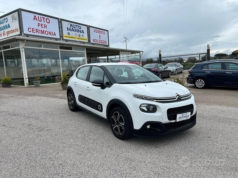 Usata Citroën C3 Feel 82 CV (60 kW) 2018 Bianco Utilitaria