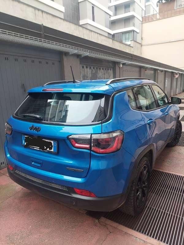 Usata Jeep Compass Night Eagle 131 CV (96 kW) 2020 Blu/azzurro SUV