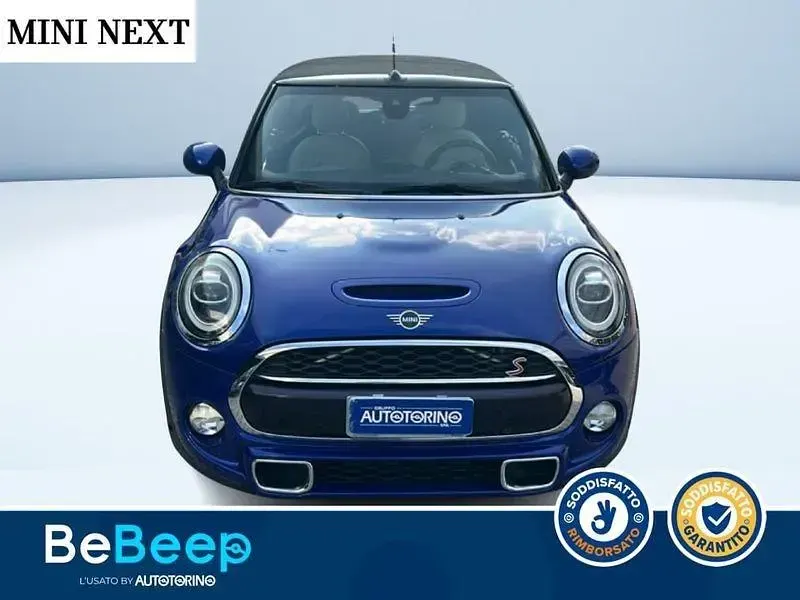 Usata Mini Cooper SD Cabriolet Hype 170 CV (125 kW) 2018 Blu metallizzato Cabrio