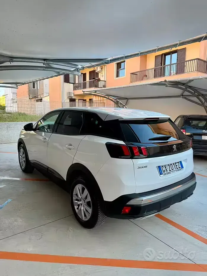 Usata Peugeot 3008 131 CV (96 kW) 2020 Bianco SUV