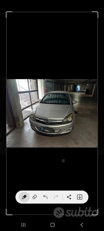 Usata Opel Astra 125 CV (91 kW) 2005 Grigio Coupé