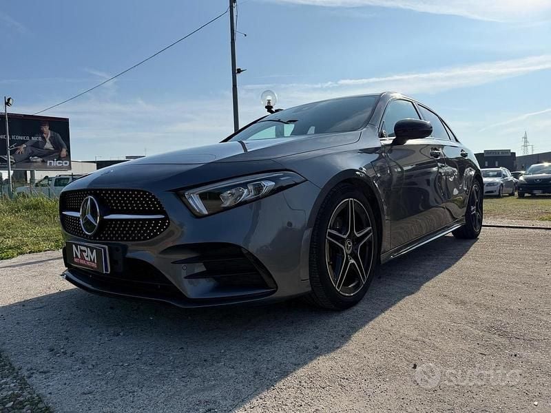 Usata Mercedes A200 Premium 150 CV (110 kW) 2019 Grigio Berlina